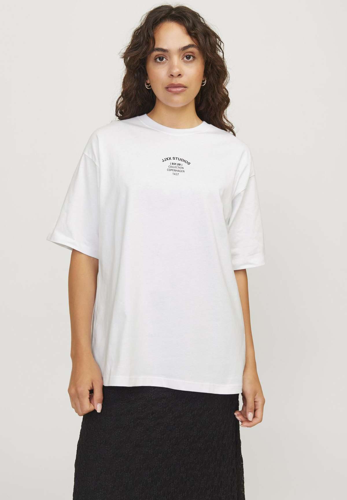 Футболка JXALVA LOOSE PRINT TEE