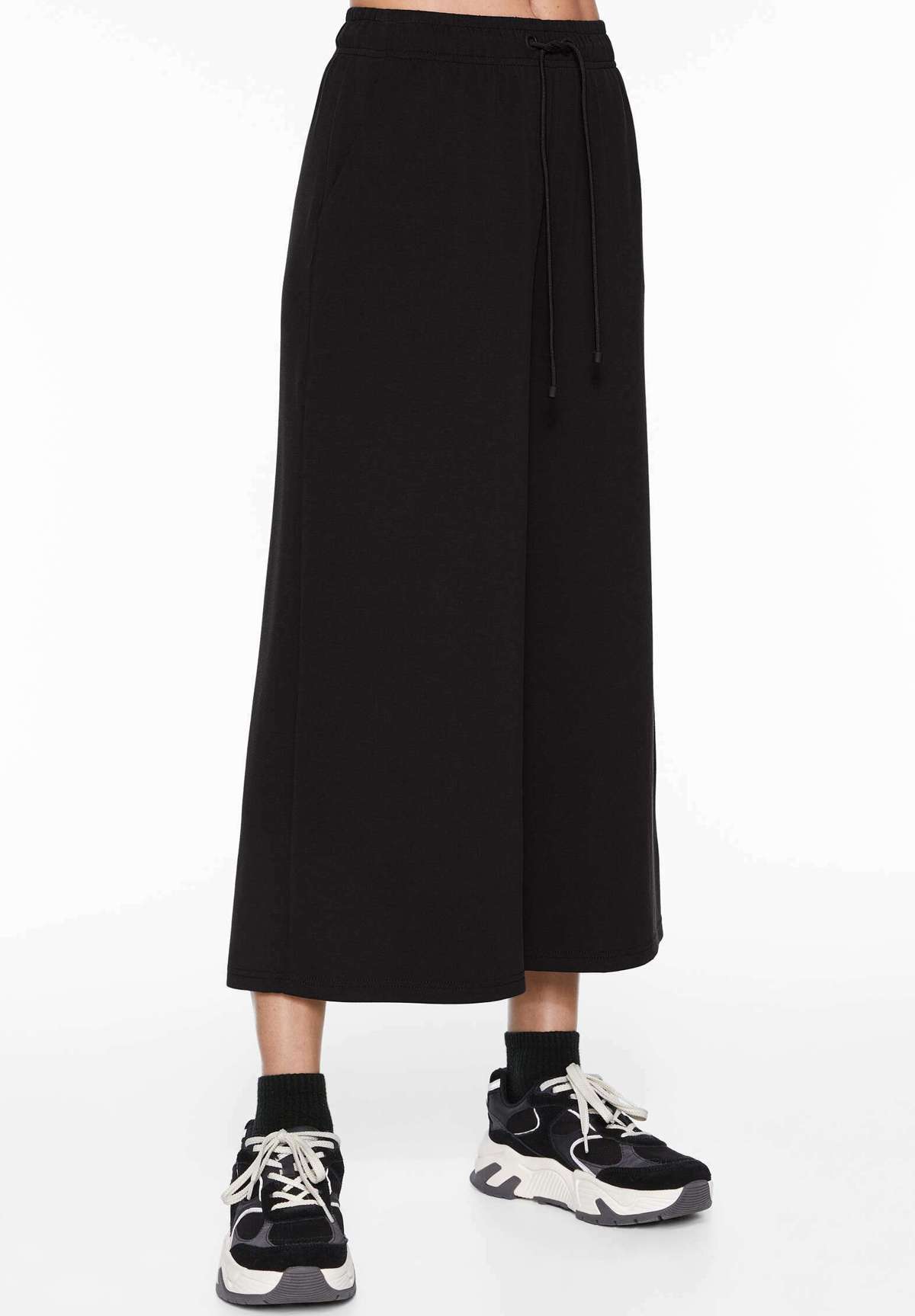 Брюки SOFT TOUCH CROPPED WIDE-LEG