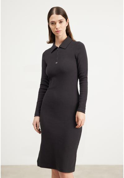 Платье HALF ZIP POLO DRESS