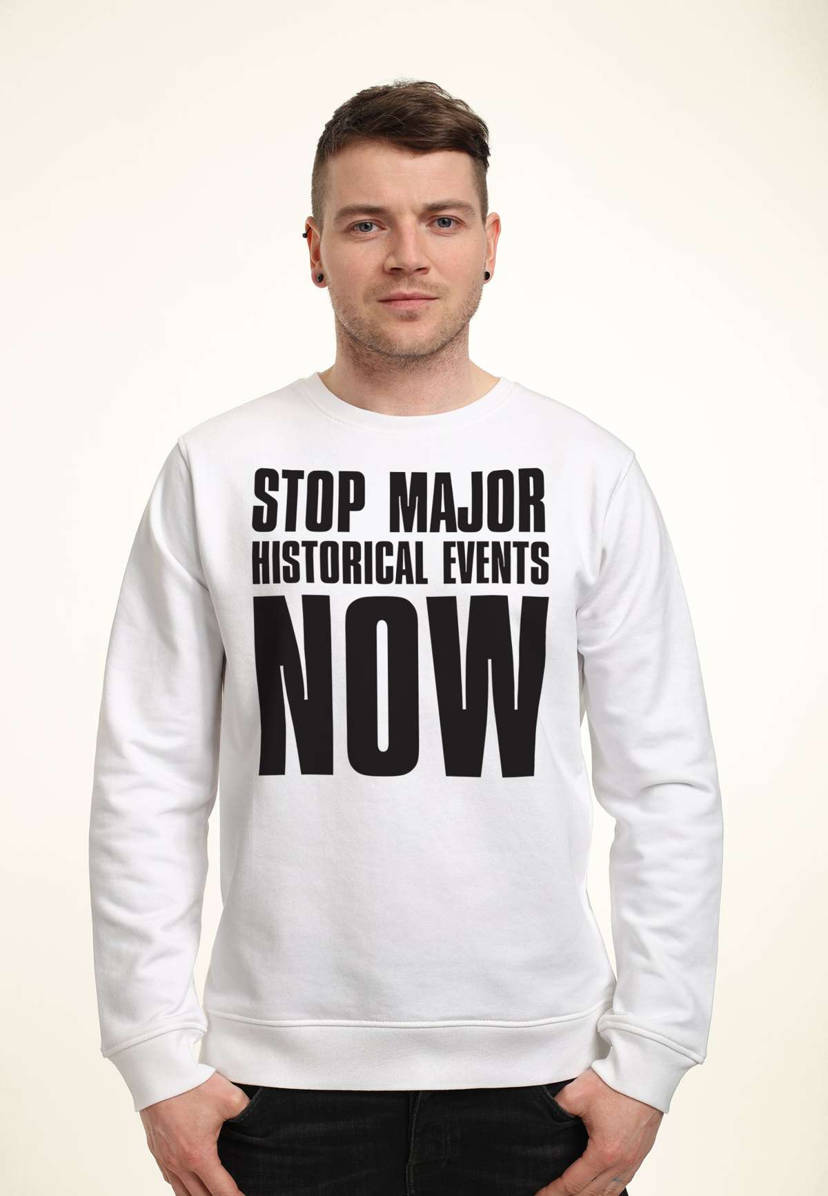 Кофта STOP MAJOR HISTORICAL EVENTS NOW