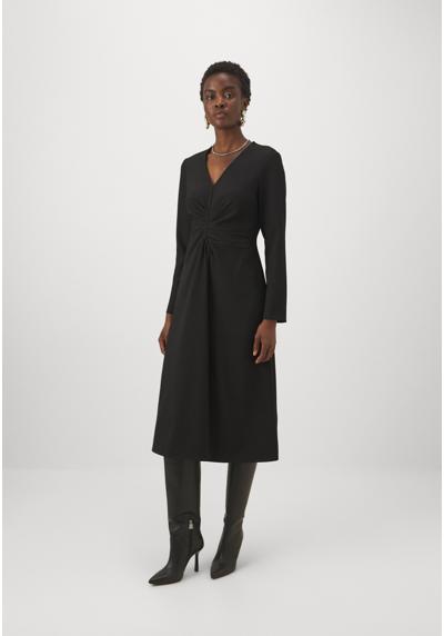 Трикотажное платье LONG SLEEVE MIDI DRESS