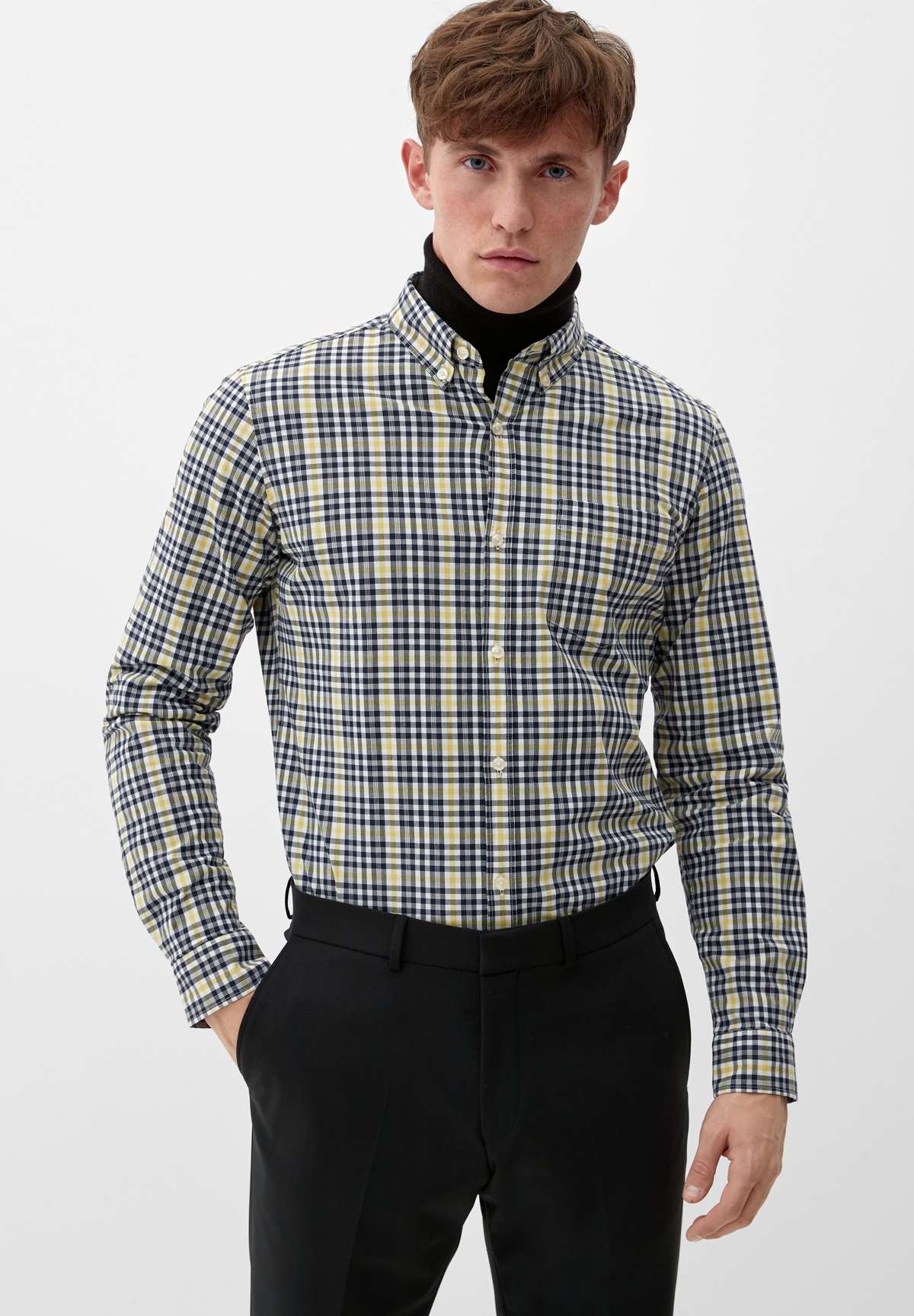 Рубашка MIT BUTTON-DOWN-KRAGEN