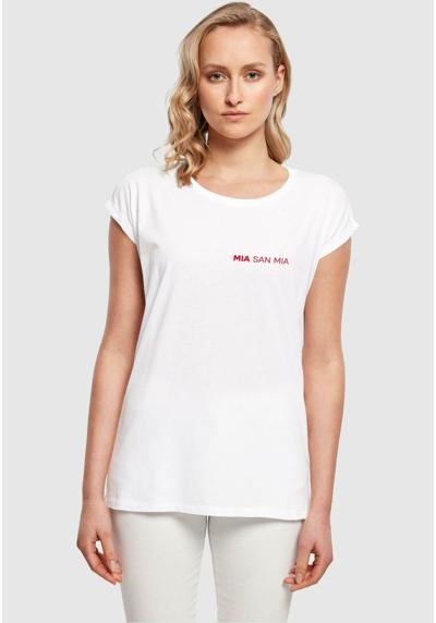 MIA SAN MIA EXTENDED SHOULDER TEE - Vereinsmannschaften MIA SAN MIA EXTENDED SHOULDER TEE