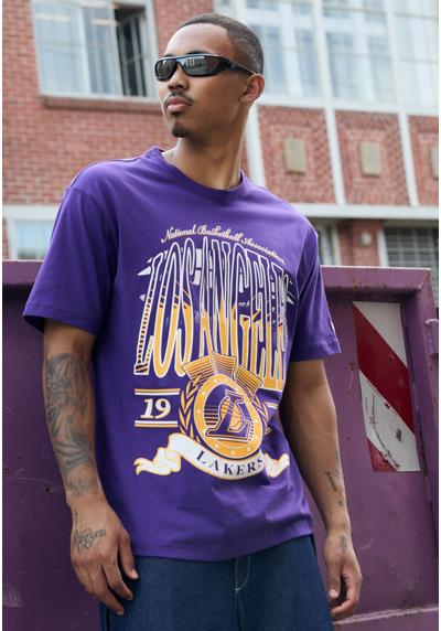 NBA LOS ANGELES LAKERS SHORT SLEEVE - Vereinsmannschaften NBA LOS ANGELES LAKERS SHORT SLEEVE