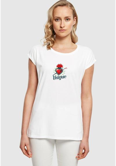 Футболка FRIDA KAHLO HEART EXTENDED SHOULDER TEE