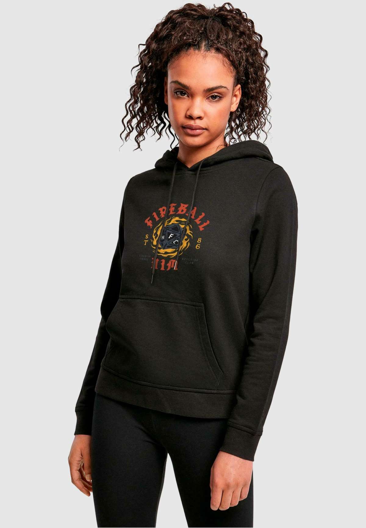 Пуловер STRANGER THINGS FIREBALL DICE 86 BASIC HOODY