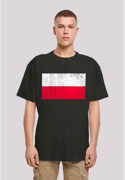 Футболка POLAND POLEN FLAGGE DISTRESSED POLAND POLEN FLAGGE DISTRESSED