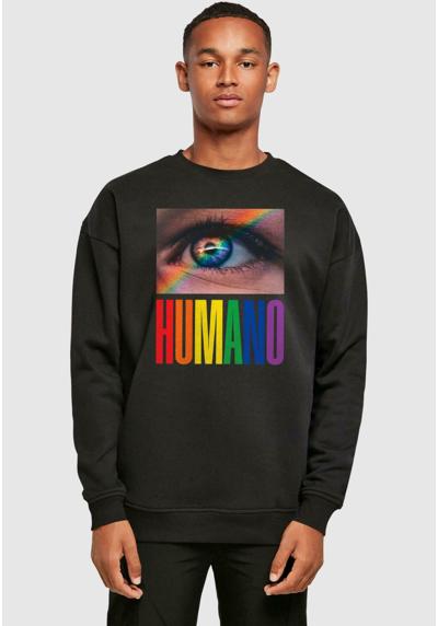 Кофта HUGS LOVE HUMAN RAINBOW CREWNECK