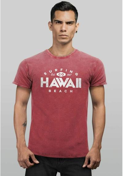 Футболка VINTAGE HAWAII SURFING SOMMER SONNE STRAND BEACH PR