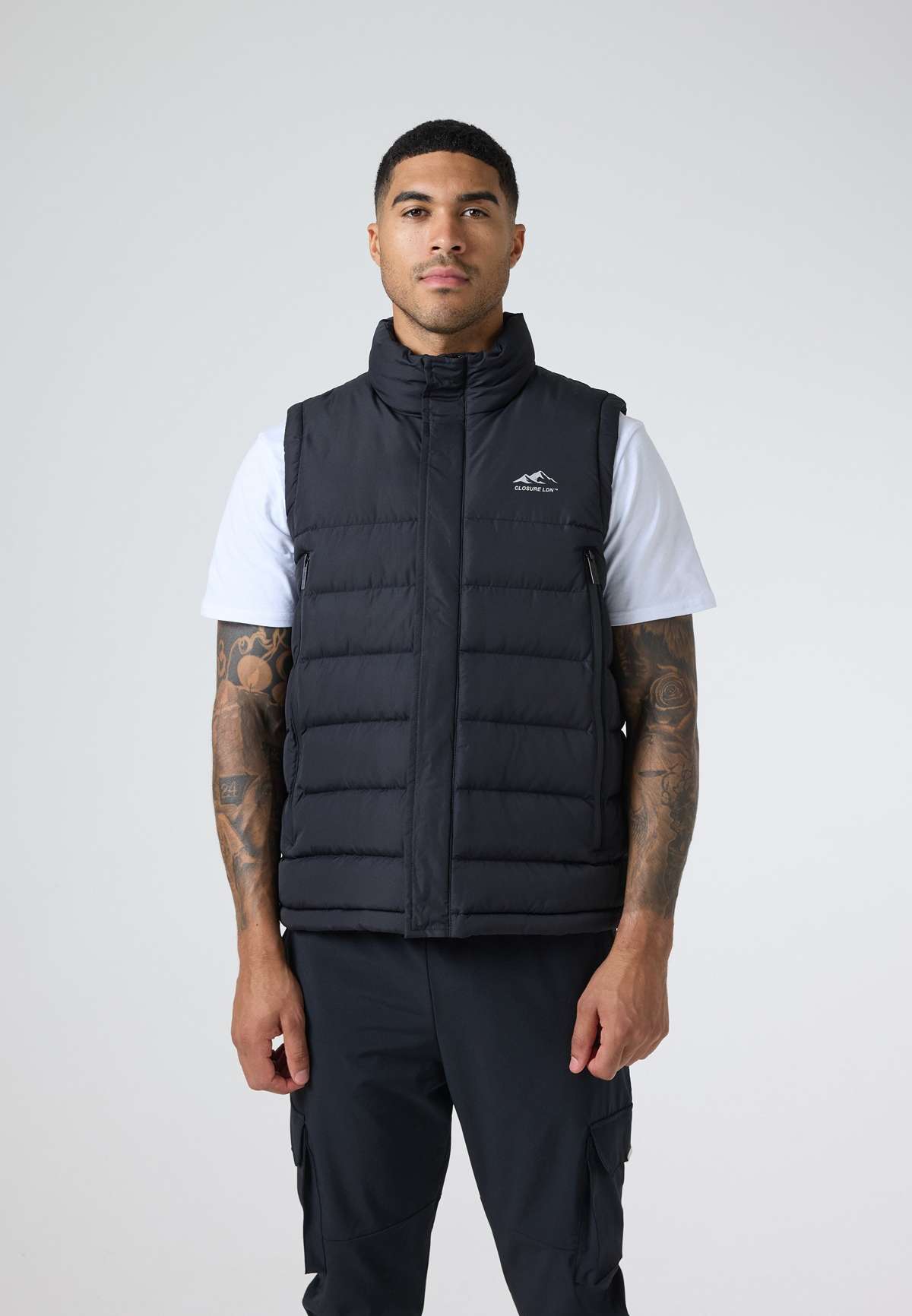 Жилет QUILTED ZIPPED