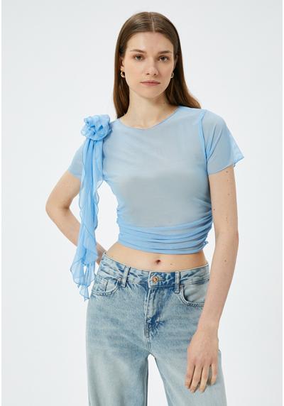 Блузка SHORT SLEEVE CROP