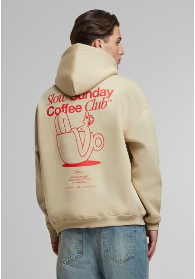 Пуловер SLOW SUNDAY COFFE CLUB OVERSIZE UNISEX