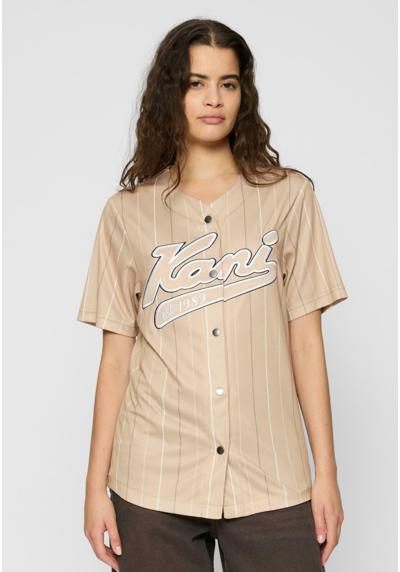 Блузка VARSITY TONAL PINSTRIPE BASEBALL