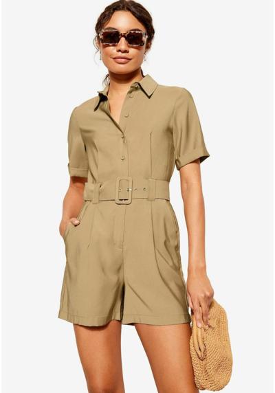 Джинсы TWILL UTILITY BELTED SHORT SLEEVE