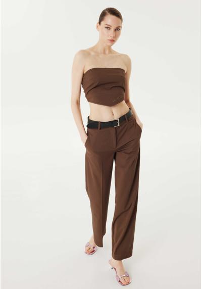Брюки RELAXED FIT STRAIGHT WITH BELT