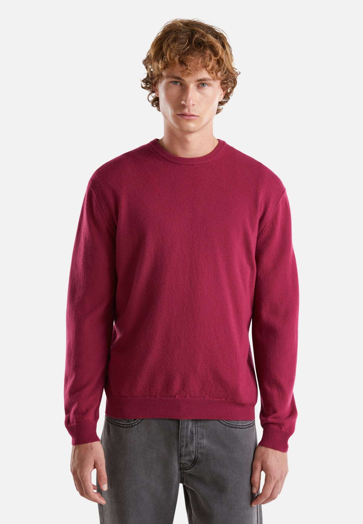 Пуловер CREWNECK PLAIN REGULAR FIT