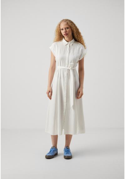 Платье-блузка TIE WAIST MIDI SHIRTDRESS