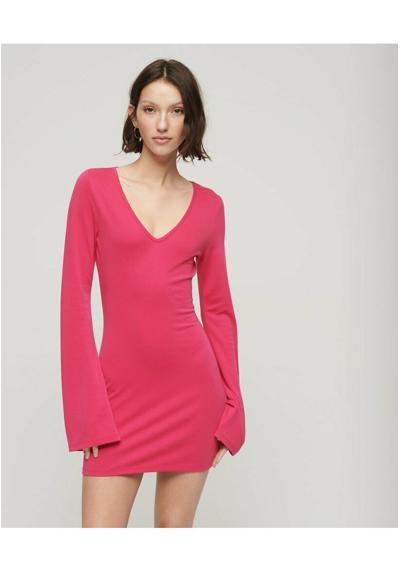 Платье-футляр Flare Sleeve Bodycon Mini