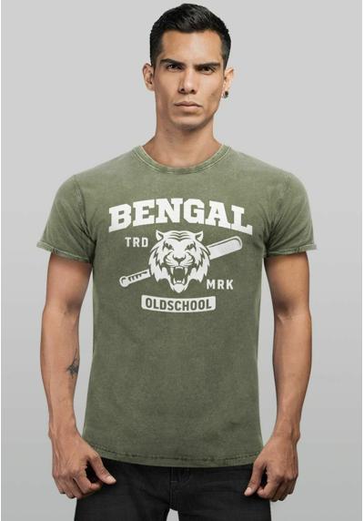 Футболка VINTAGE BENGAL TIGER BASEBALL USA