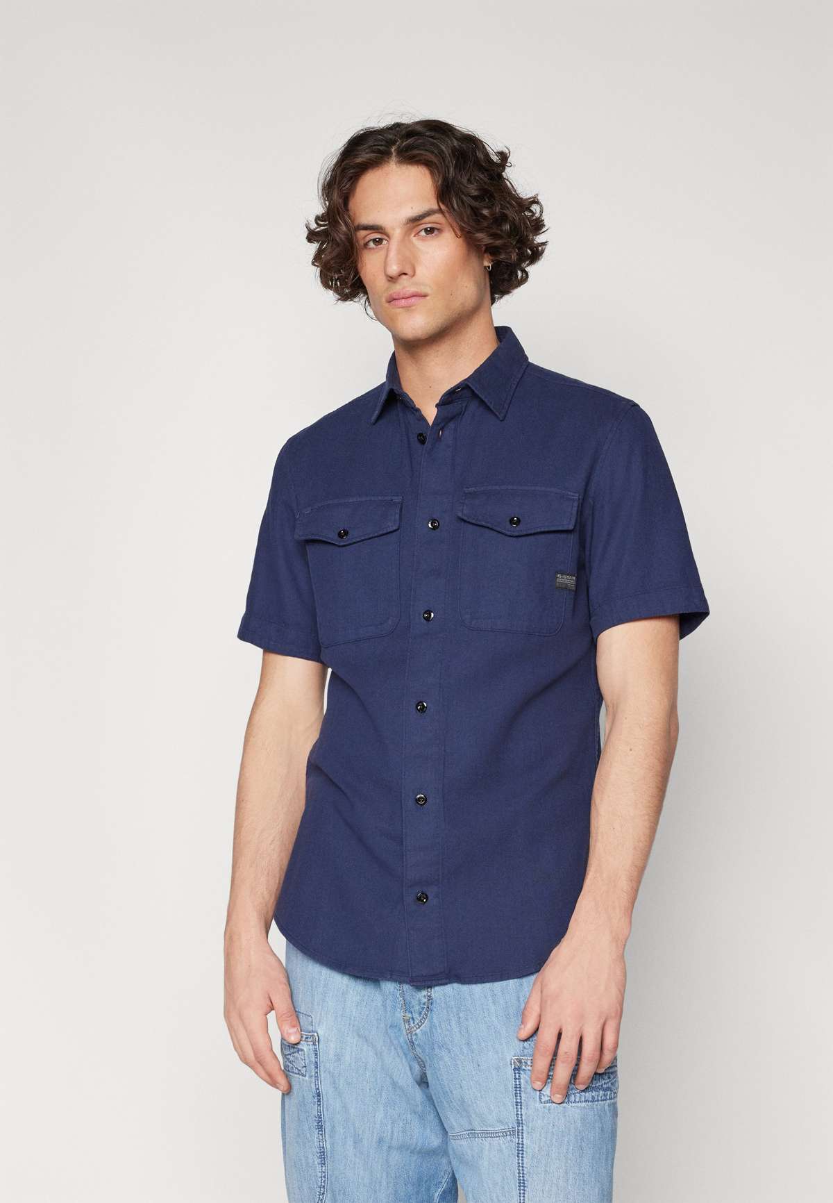 Рубашка MARINE SLIM SHIRT