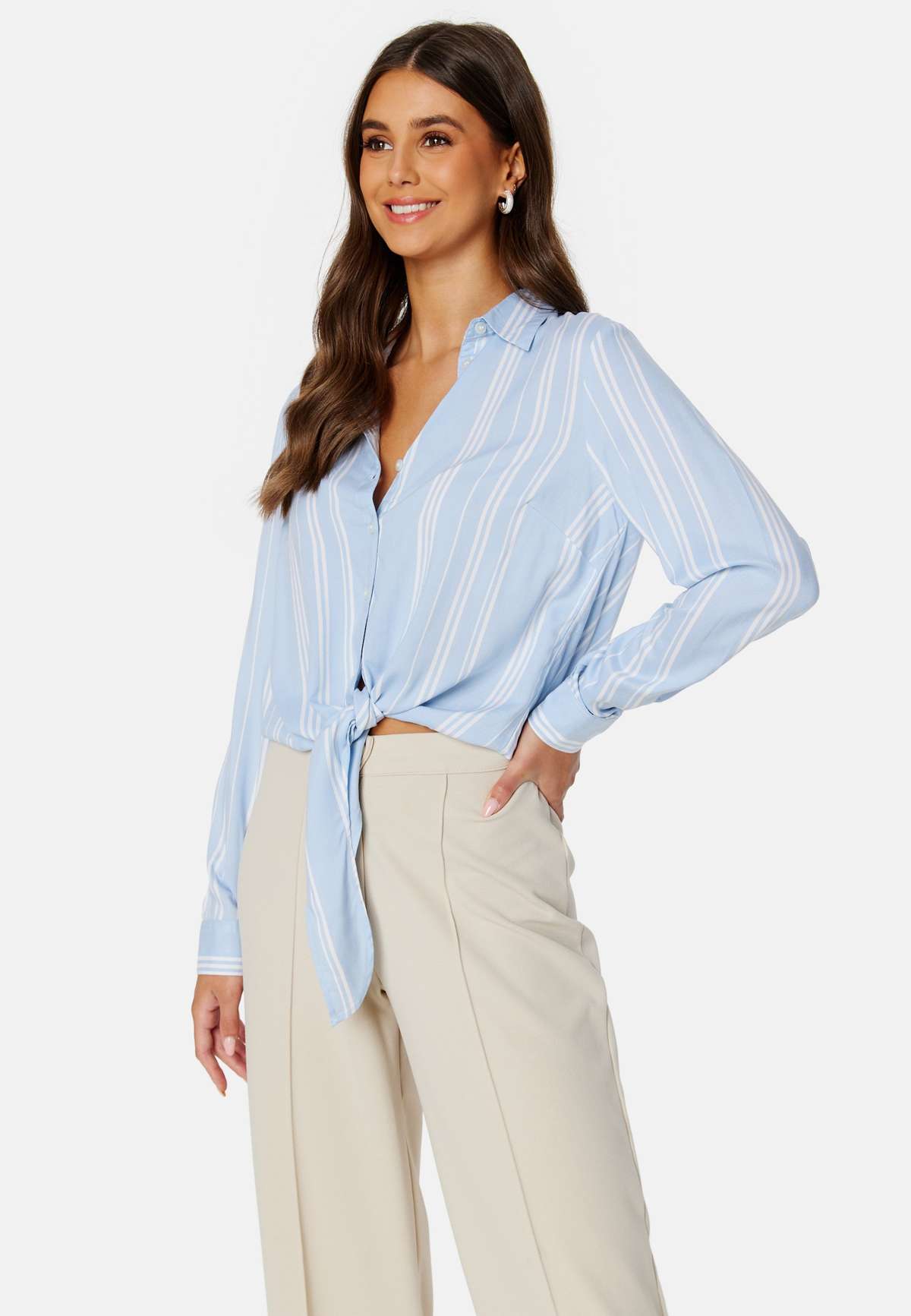 Блуза-рубашка KNOT L/S VISCOSE SHIRT