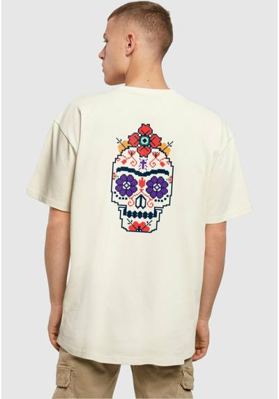 Футболка FRIDA KAHLO PIXELS VIVA LA VIDA HEAVY OVERSIZE TEE