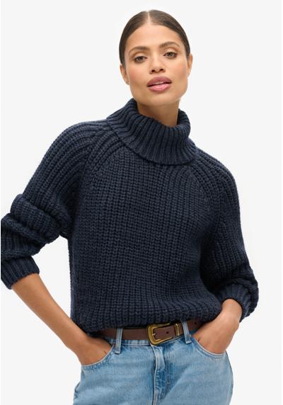 Пуловер SLOUCHY STITCH ROLL NECK