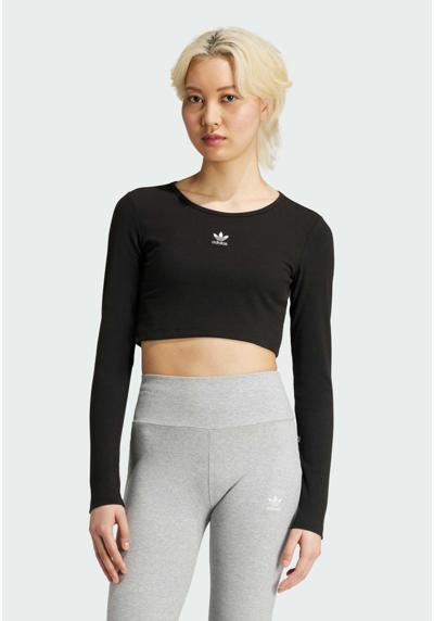 Кофта ESSENTIALS RIBBED CROP LONG SLEEVE