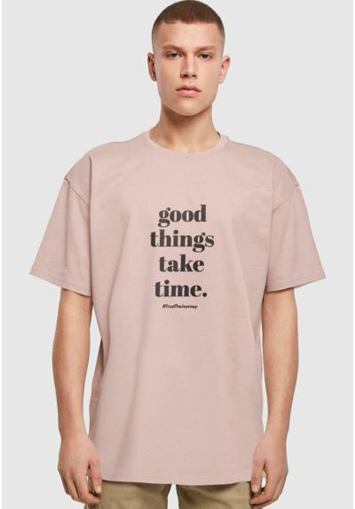 Футболка GOOD THINGS TAKE TIME HEAVY TEE