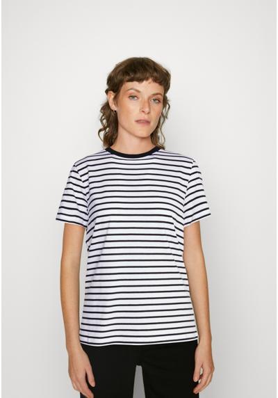 Футболка SLFMYESSENTIAL STRIPE O NECK TEE