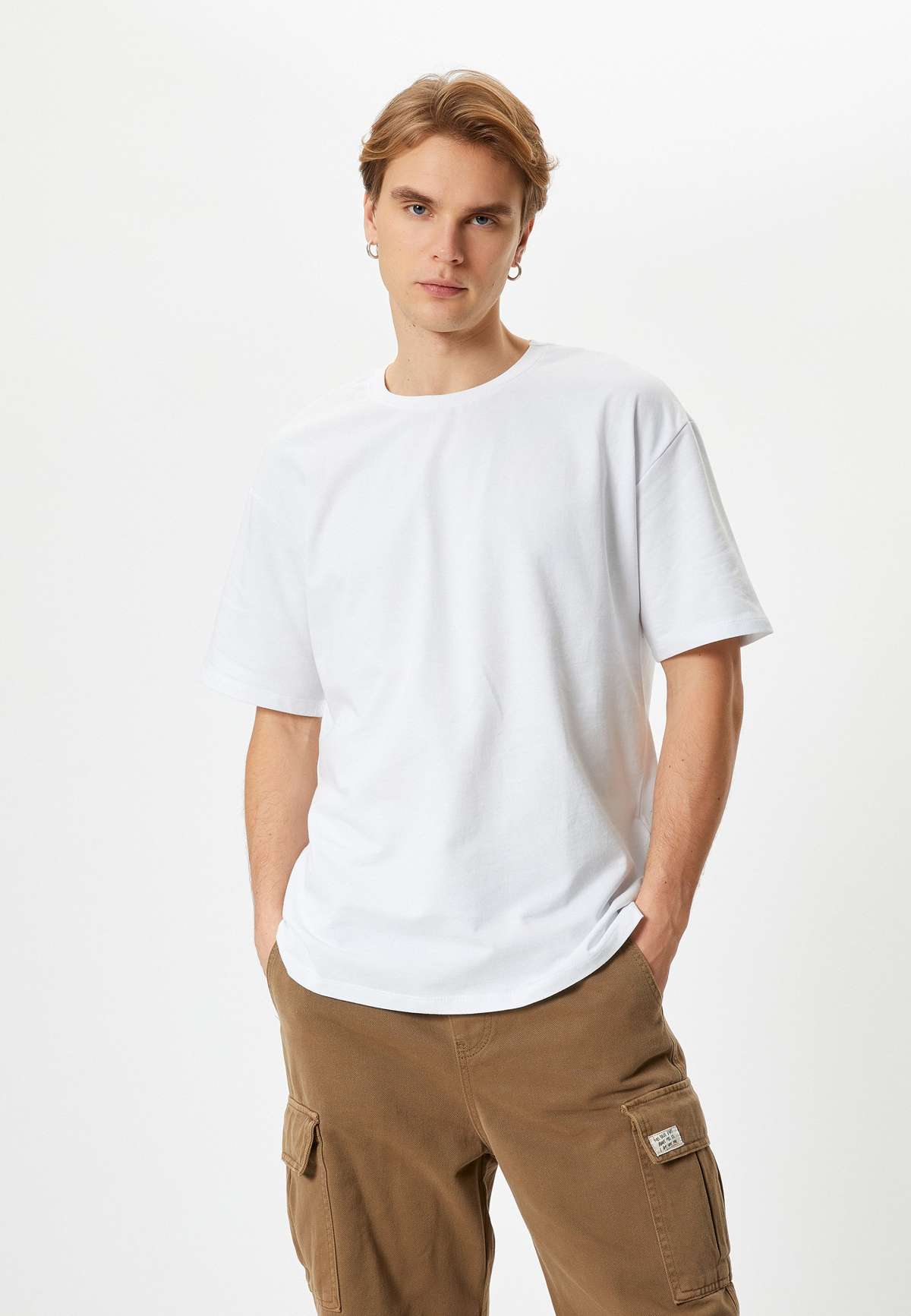 Футболка LOOSE FIT CREW NECK SHORT SLEEVE