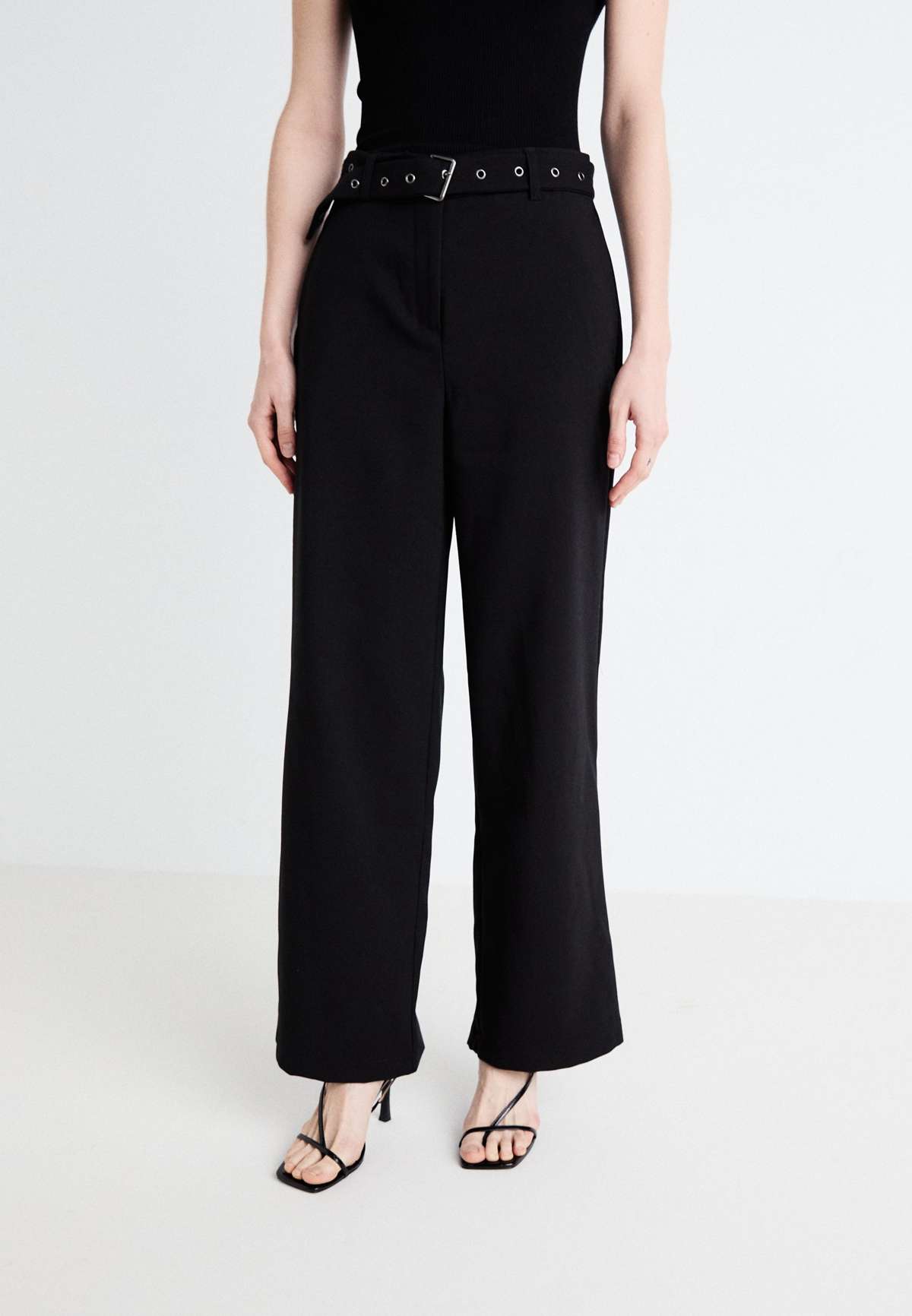 Брюки VMMIRA WIDE EYELETS PANTS