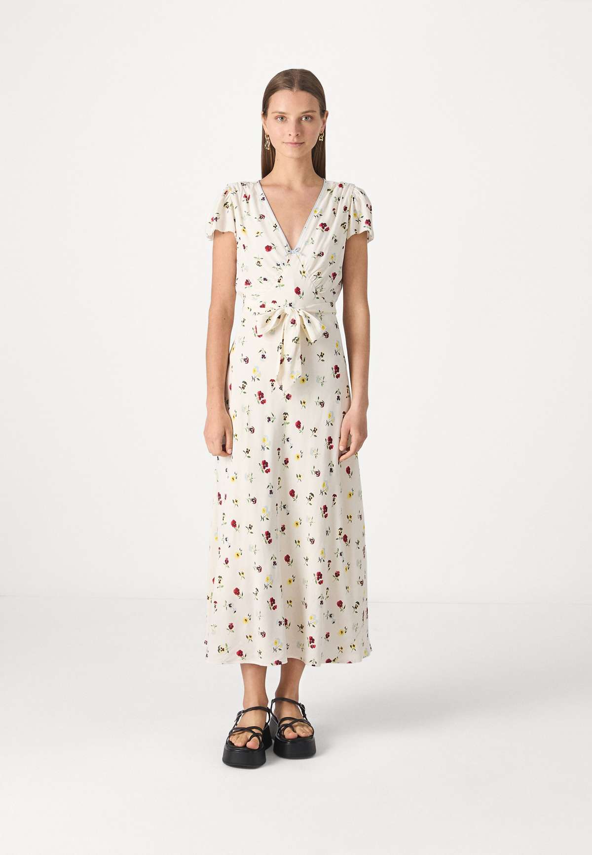 Платье GAP X DOEN FLORAL LONG DRESS
