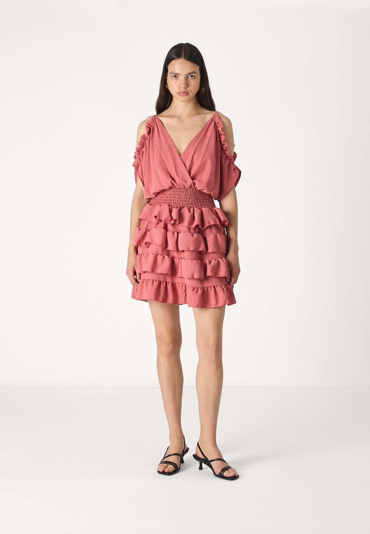 Коктельное платье CRUISE COLLECTION SANJILA RUFFLE DRESS