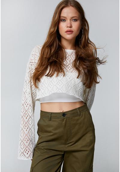 Кофта CREW NECK AJORE CROP