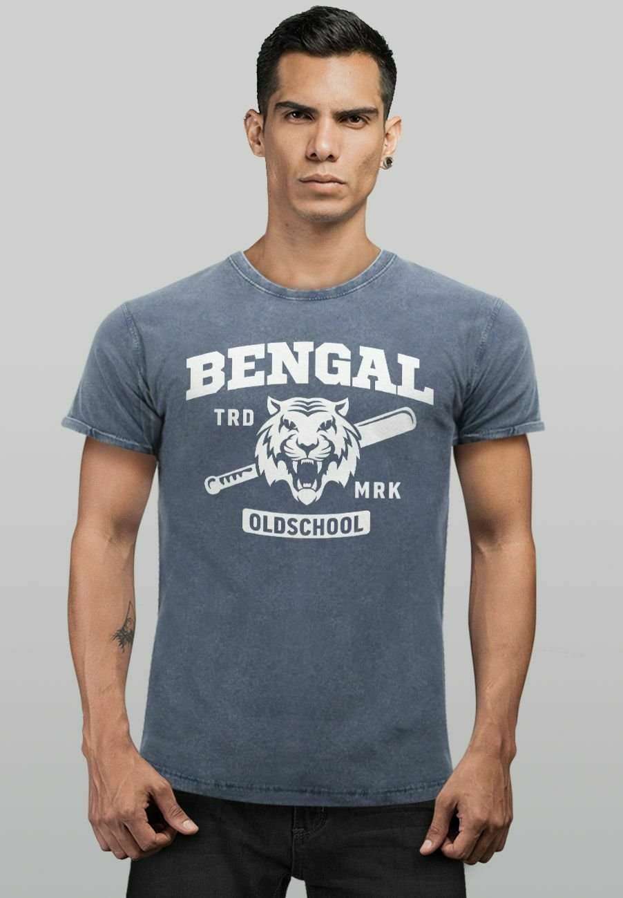 Футболка VINTAGE BENGAL TIGER BASEBALL USA