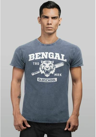 Футболка VINTAGE BENGAL TIGER BASEBALL USA