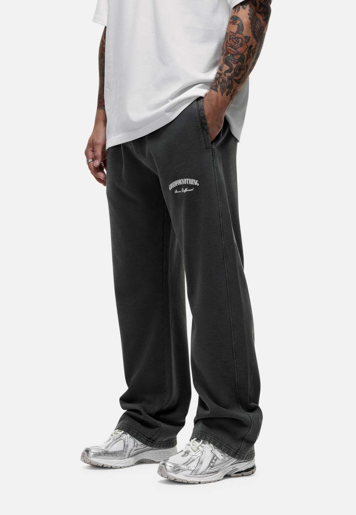 Брюки BAGGY WASH GREY BORN DIFFERENT JOGGER