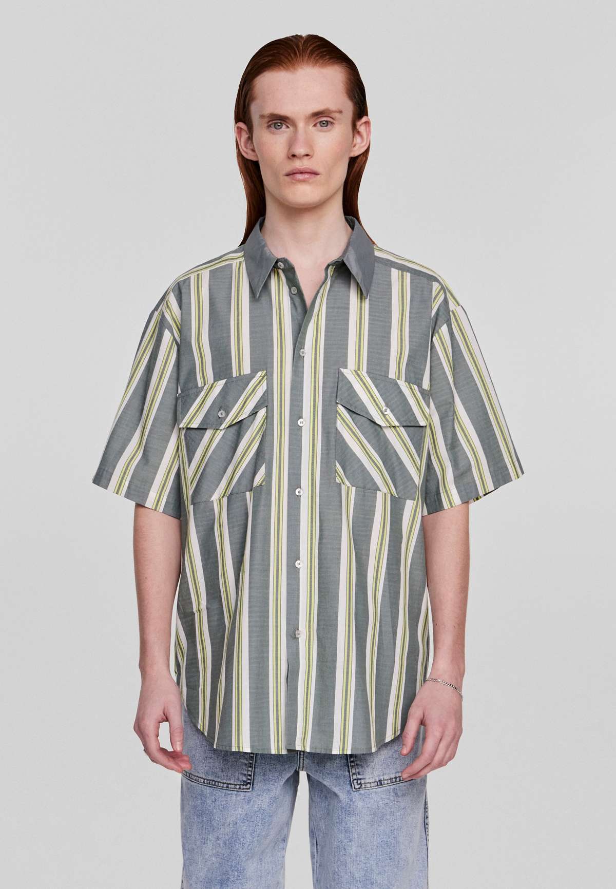 Рубашка STRIPE SHIRT UNISEX