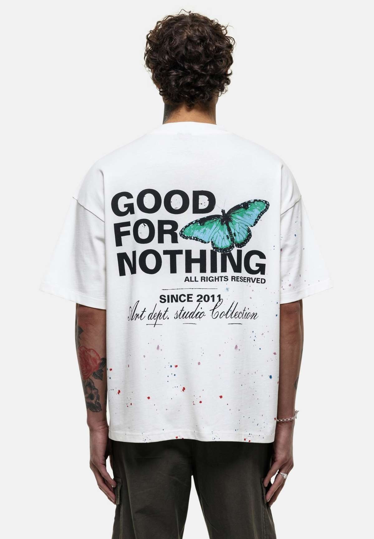 Футболка OFF WHITE PAINT STUDIO PAINT T-SHIRT