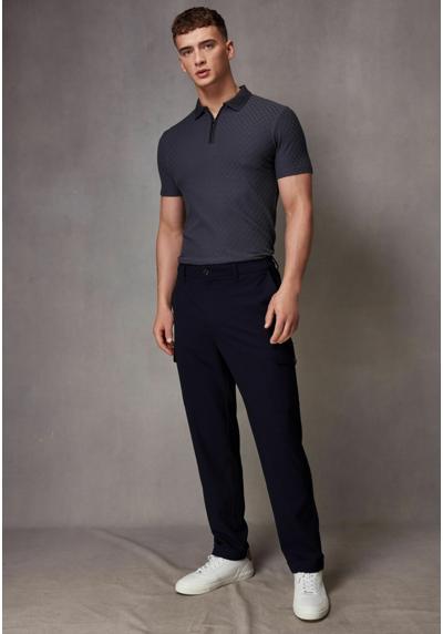 Кофта-поло TEXTURED SLIM FIT