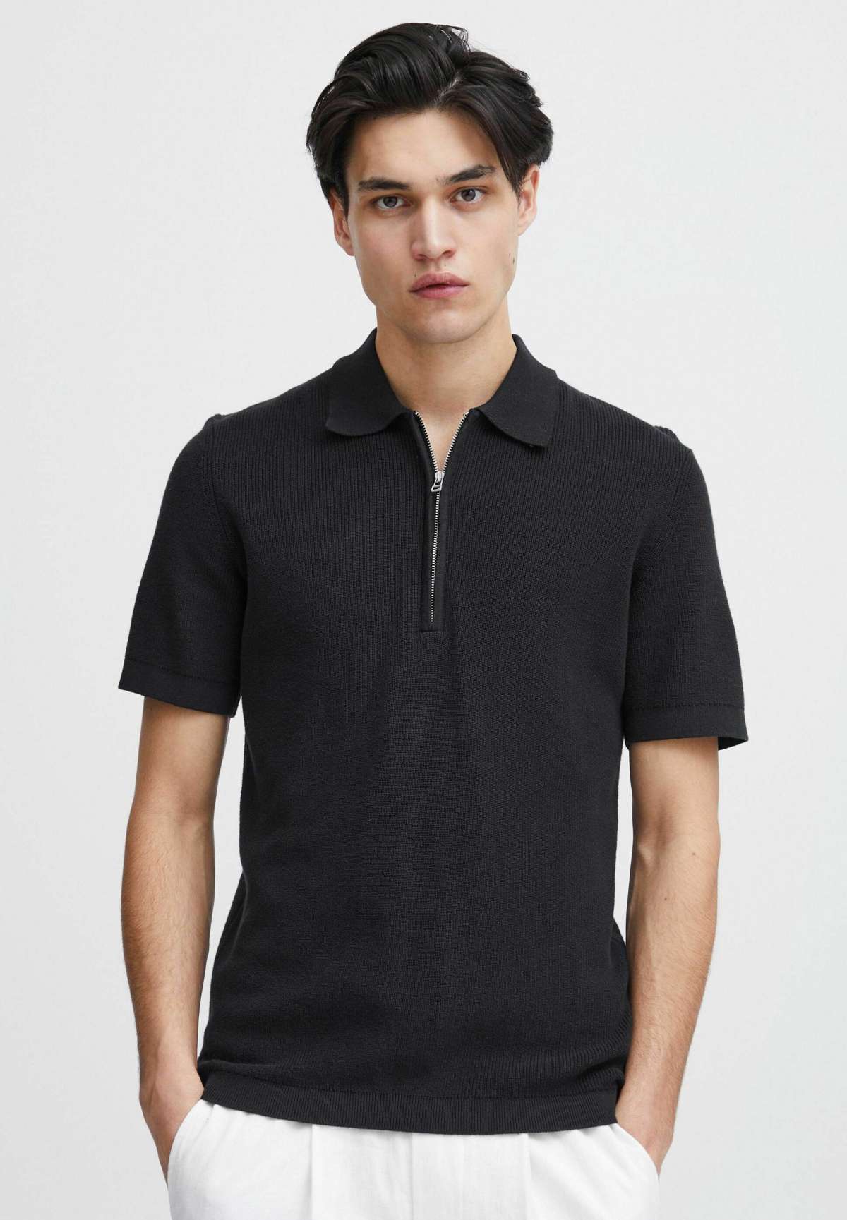 Кофта-поло CFKARL KNIT POLO WITH HALFZIP