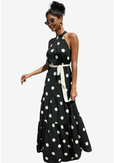 Платье TIE SIDE POLKA DOT REGULAR FIT