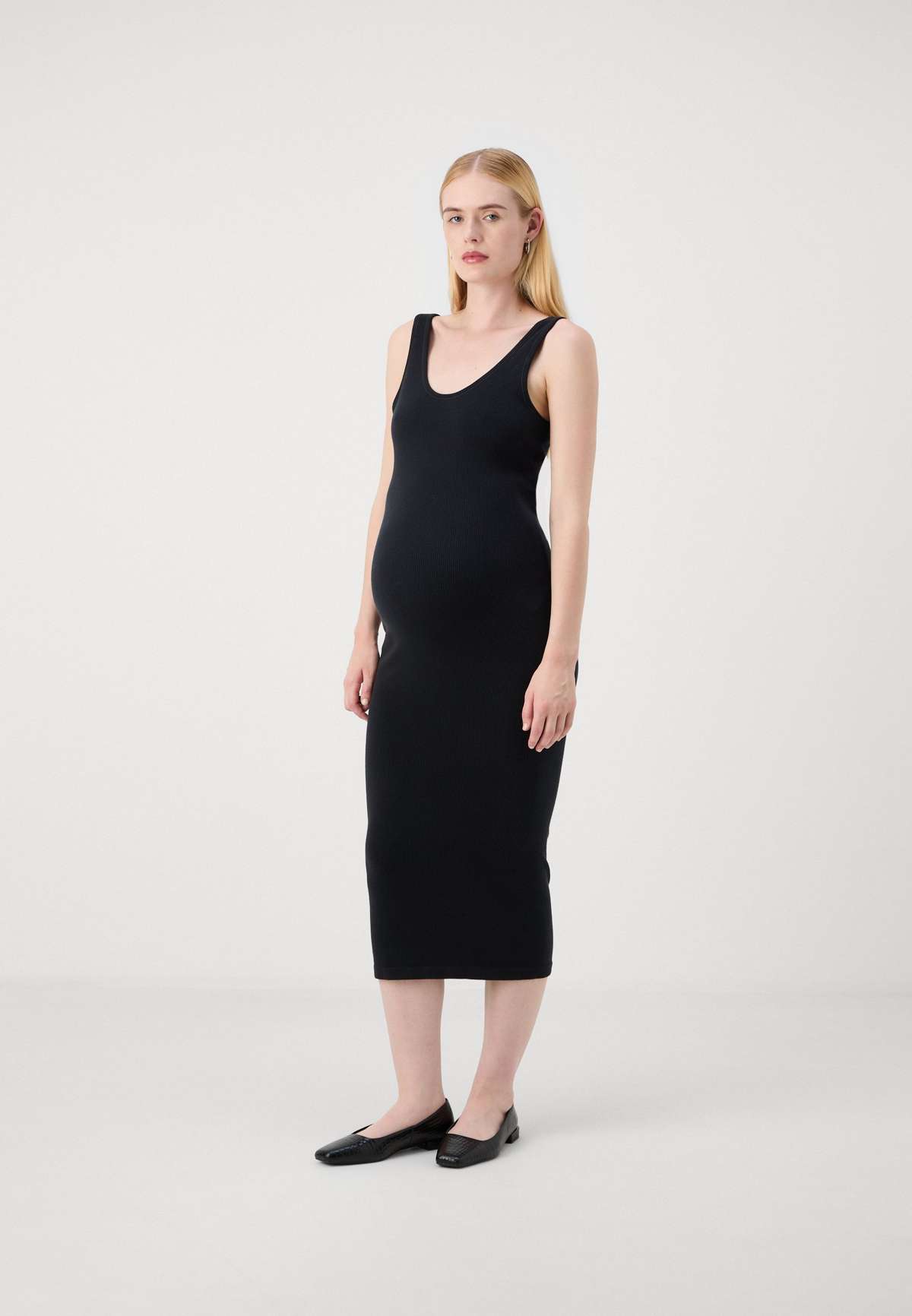 Трикотажное платье MLALANIS SEAMLESS MIDI TANK DRESS