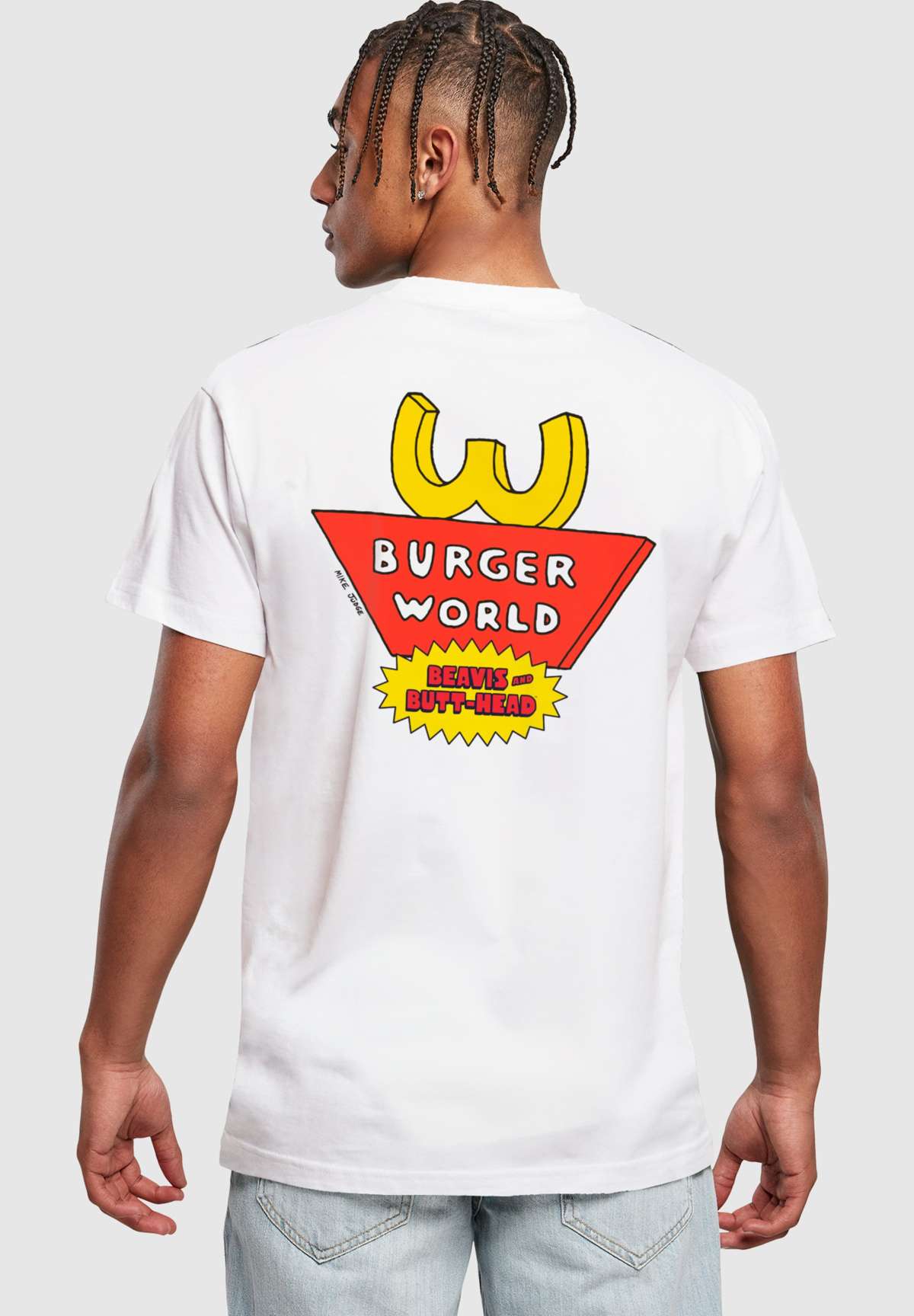 Футболка BEAVIS AND BUTTHEAD-BURGER WORLD