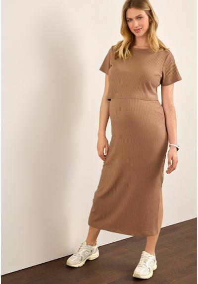 Трикотажное платье MATERNITY NURSING SHORT SLEEVE DRESS