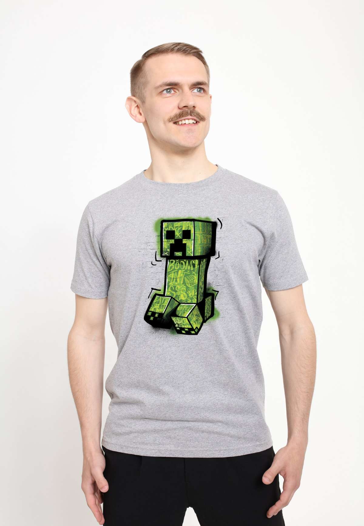 Футболка MINECRAFT GRAFFITI CREEPER