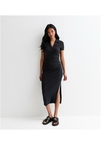 Платье-футляр STRETCH COLLARED MIDI