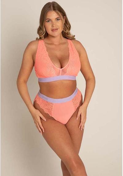 Трусы LILAC SYNERGY HIGH WAISTED BRAZILIAN