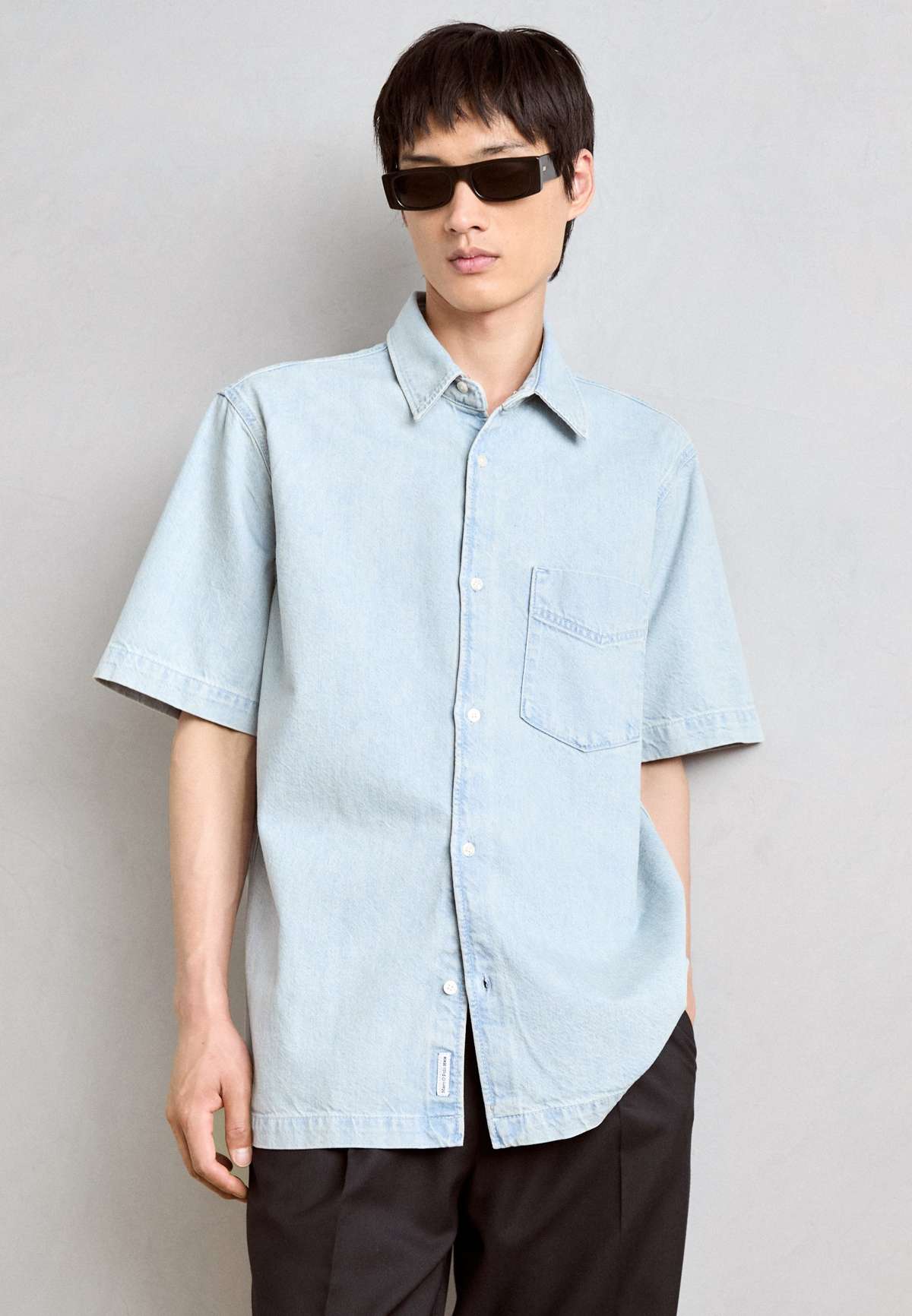 Рубашка SHORTSLEEVE KENT COLLAR